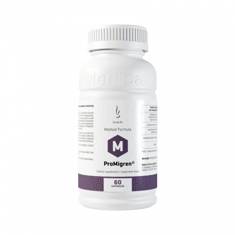 DuoLife Medical Formula ProMigren® - NEW  - Cumpara acum si beneficiezi de 15% reducere la prima comanda!