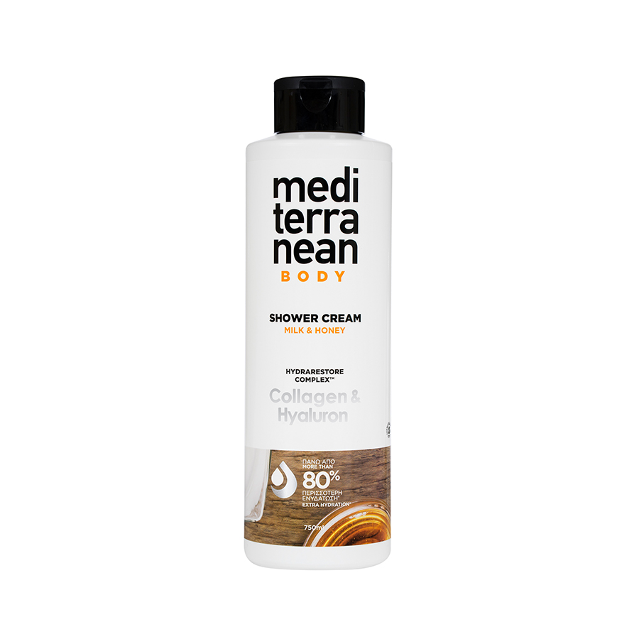 Gel de duș Mediterranean Shower Cream Milk&Honey 750ml